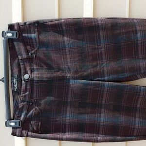 LIVERPOOL  LOS  ANGELES Women's Plaid  Pants - 12